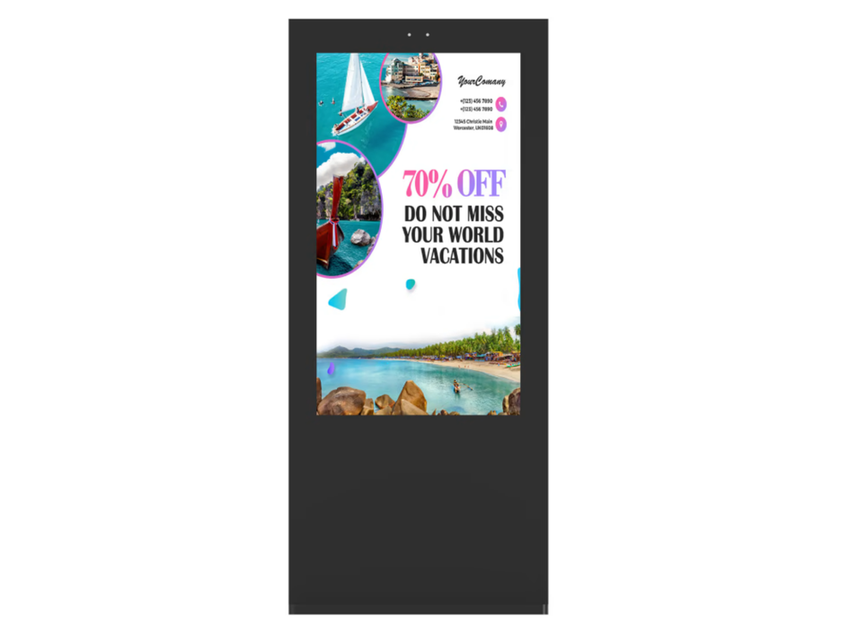 Hisense 75SOA25PT 75" 4K UHD Air Conditioned - All Weather Display