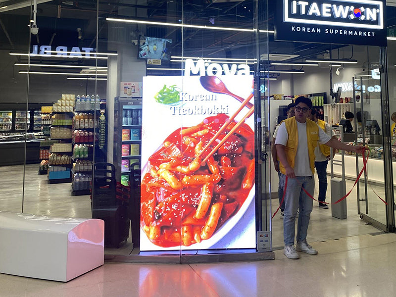 Indoor DV-LED Freestanding Totems