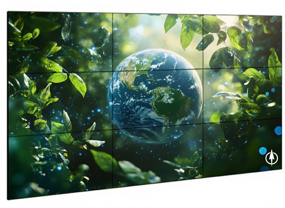 LCD Video Wall Displays - Ultra Narrow 1.8mm Slim Bezel