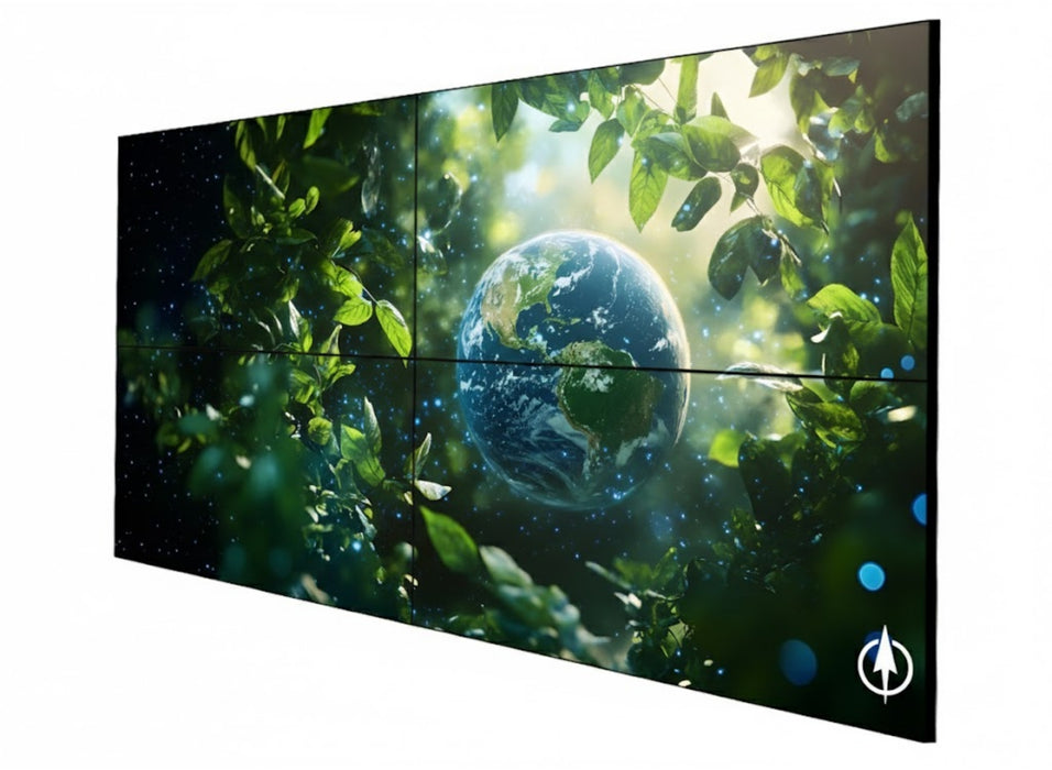 LCD Video Wall Displays - Ultra Narrow 1.8mm Slim Bezel