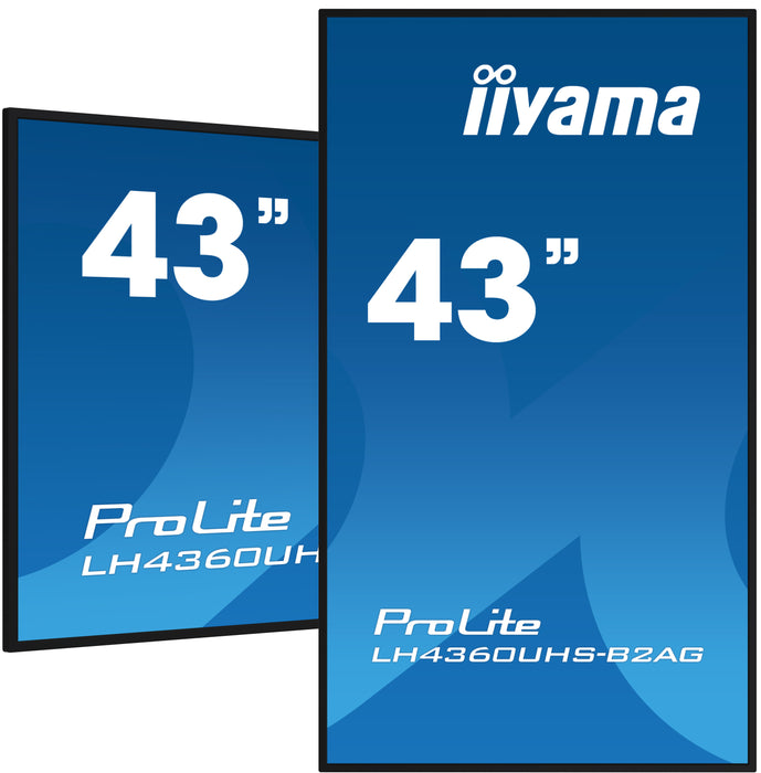 iiyama ProLite LH4360UHS-B2AG 43″ 4K UHD Digital Signage Display