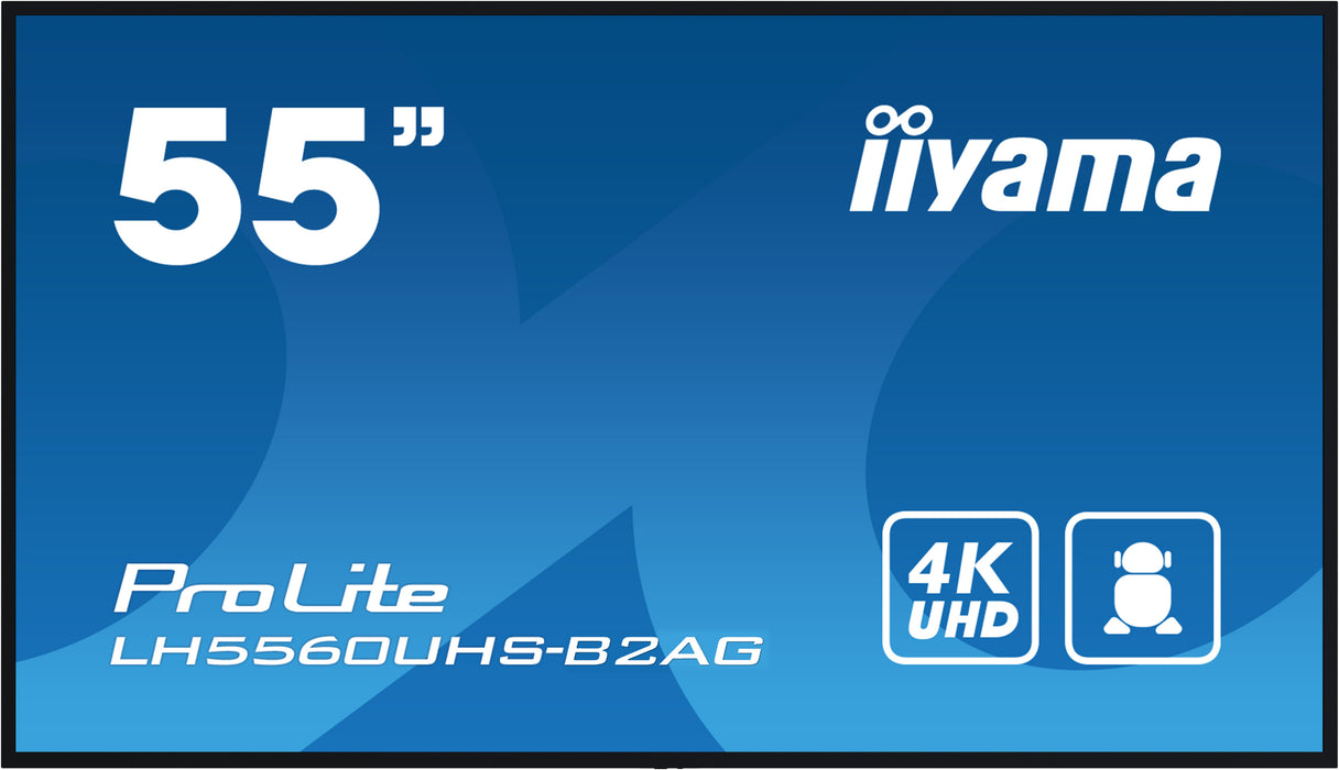 iiyama LH5560UHS-B2AG 55″ 4K UHD Professional Digital Signage