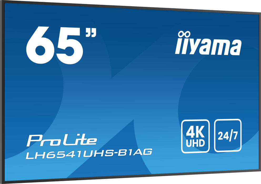 iiyama ProLite LH6541UHS-B1AG 65″ 4K UHD Digital Signage Display
