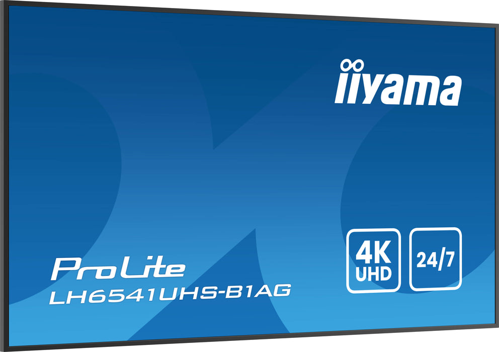 iiyama ProLite LH6541UHS-B1AG 65″ 4K UHD Digital Signage Display