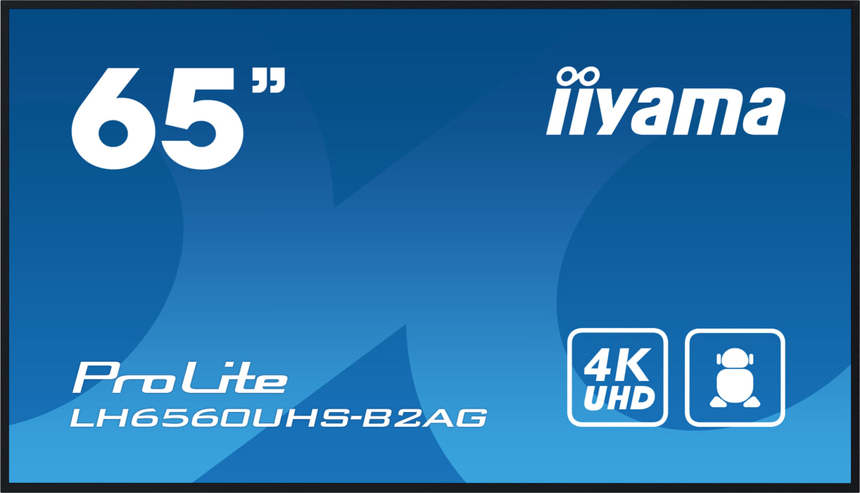 iiyama ProLite LH6560UHS-B2AG 65″ 4K UHD Digital Signage Display
