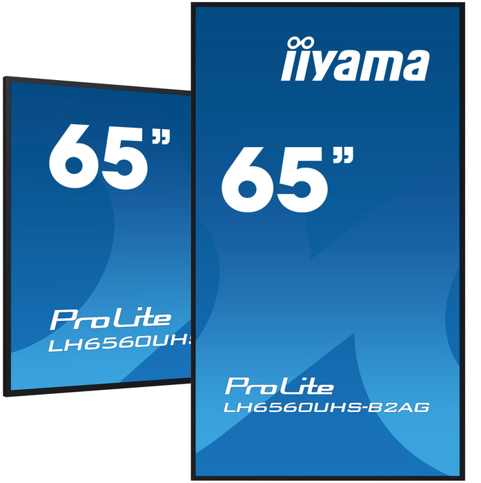 iiyama ProLite LH6560UHS-B2AG 65″ 4K UHD Digital Signage Display