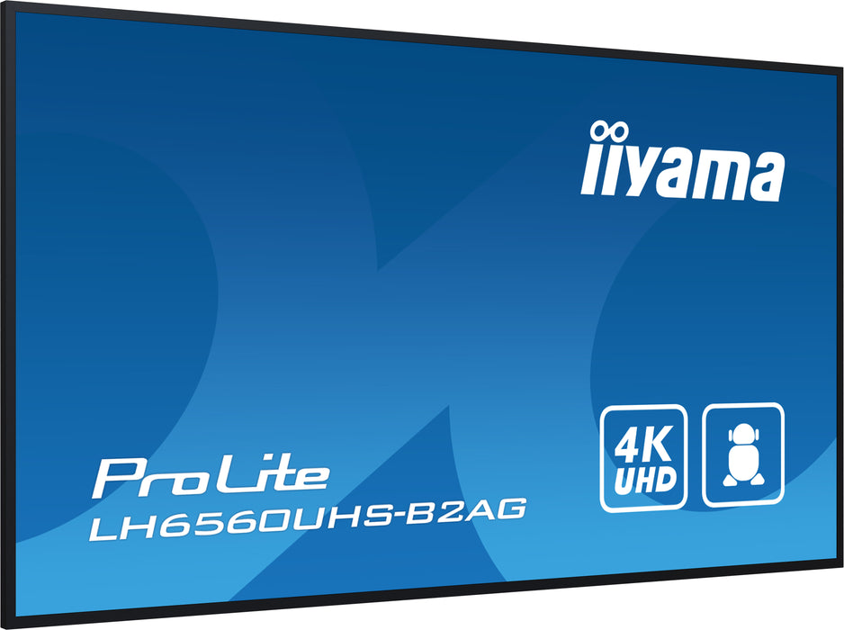 iiyama ProLite LH6560UHS-B2AG 65″ 4K UHD Digital Signage Display