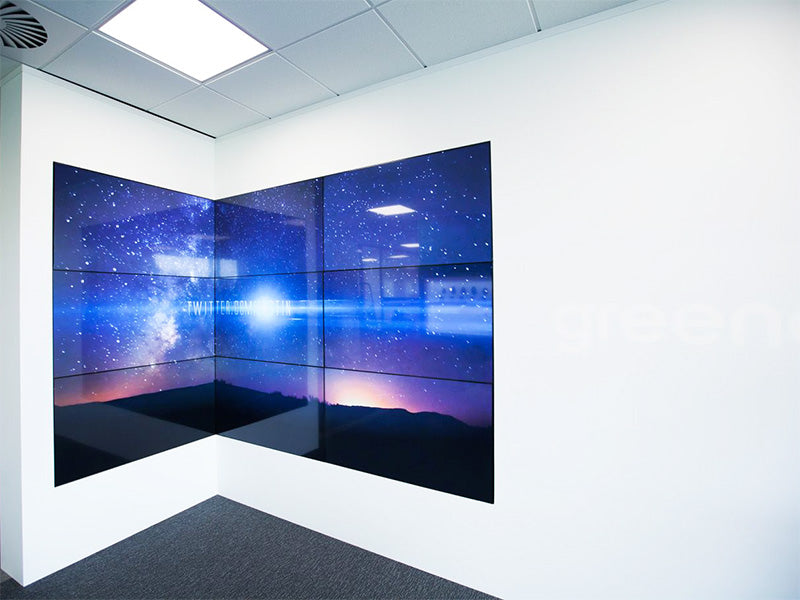 LCD Video Wall Displays - Ultra Narrow 1.8mm Slim Bezel