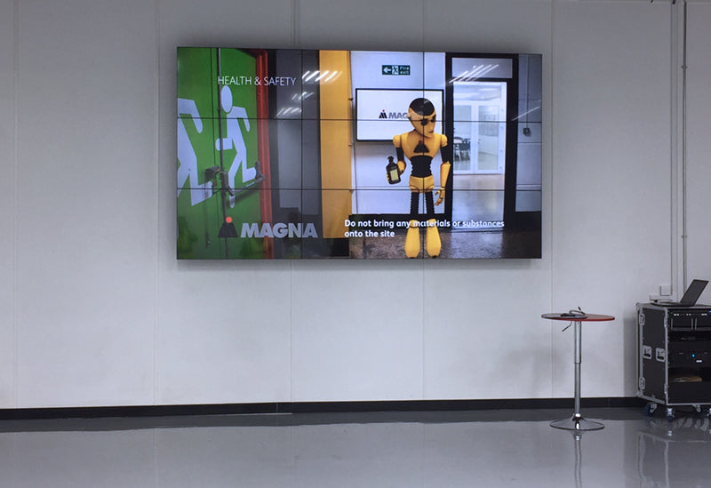 LCD Video Wall Displays - Ultra Narrow 1.8mm Slim Bezel