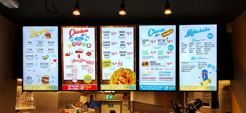 Network Digital Menu Boards
