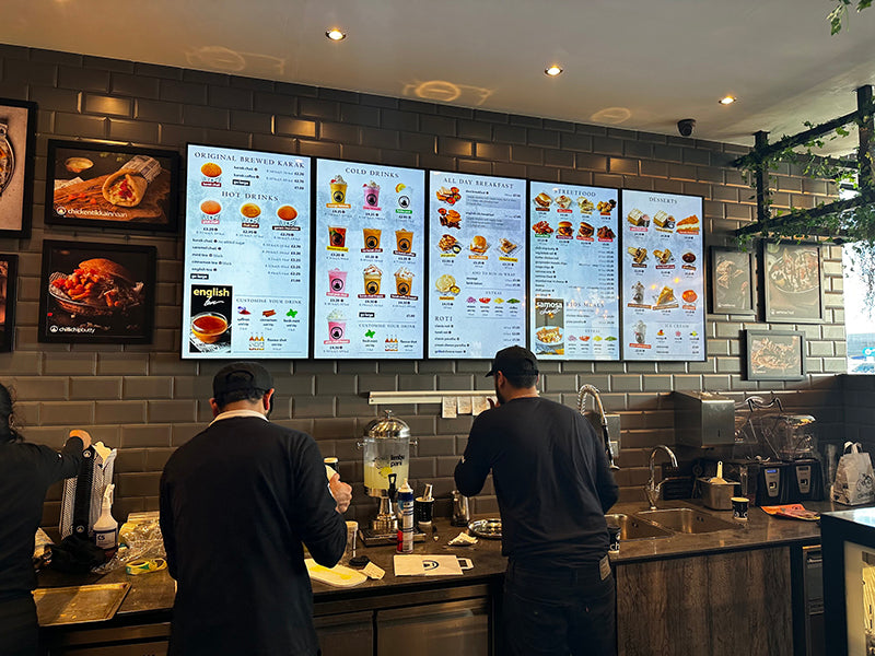 Network Digital Menu Boards