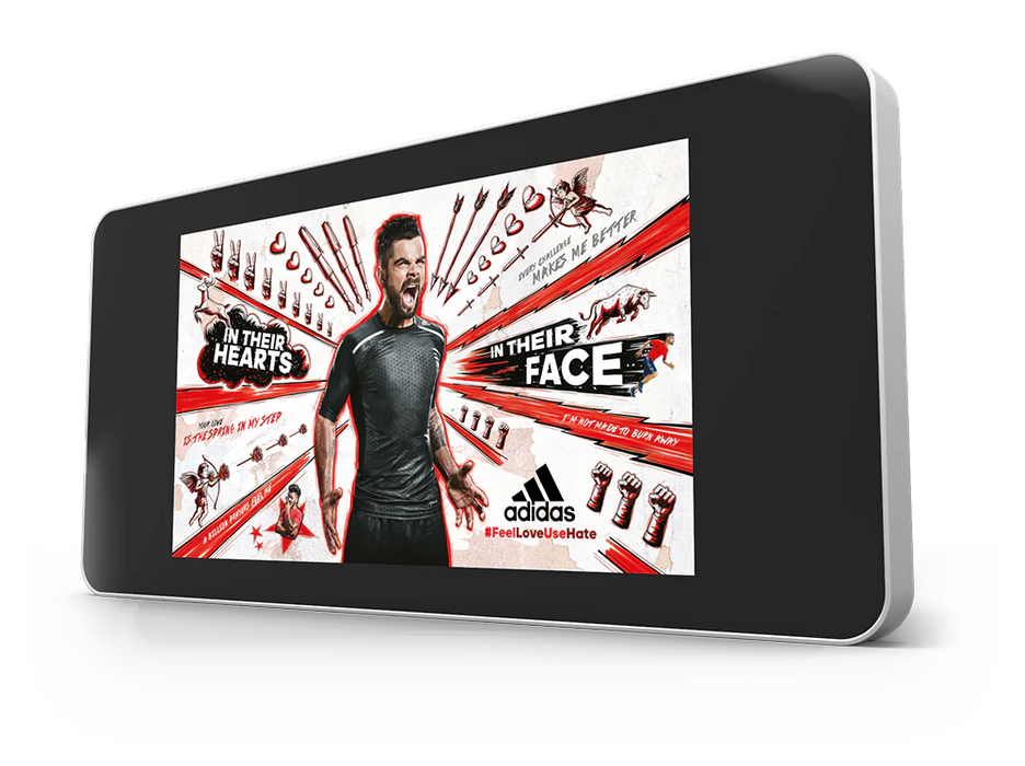 Wall-mounted Outdoor Digital Advertising Displays