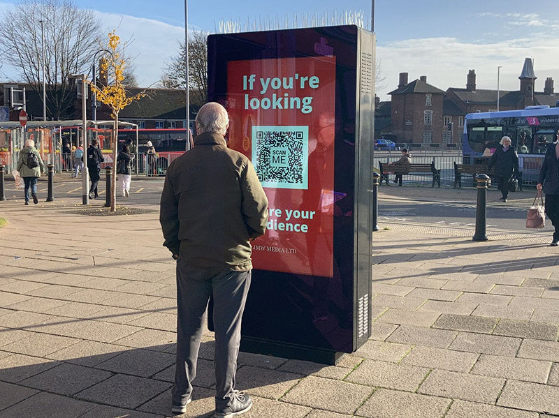 Outdoor Freestanding Digital Posters