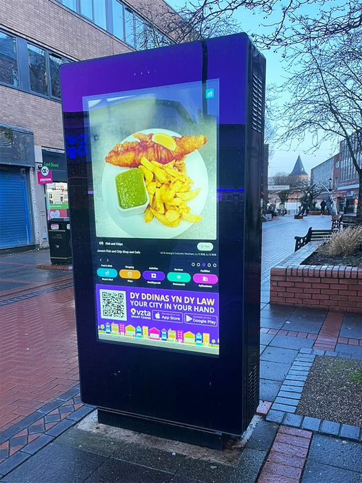 Outdoor Freestanding Digital Posters