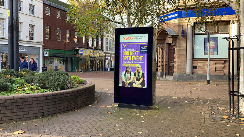 Outdoor Freestanding Digital Posters