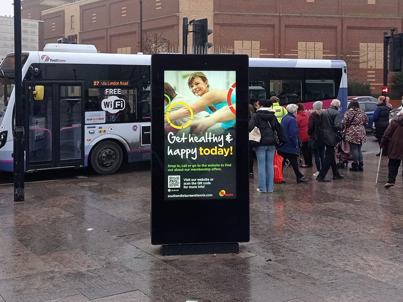 Outdoor Freestanding Digital Posters