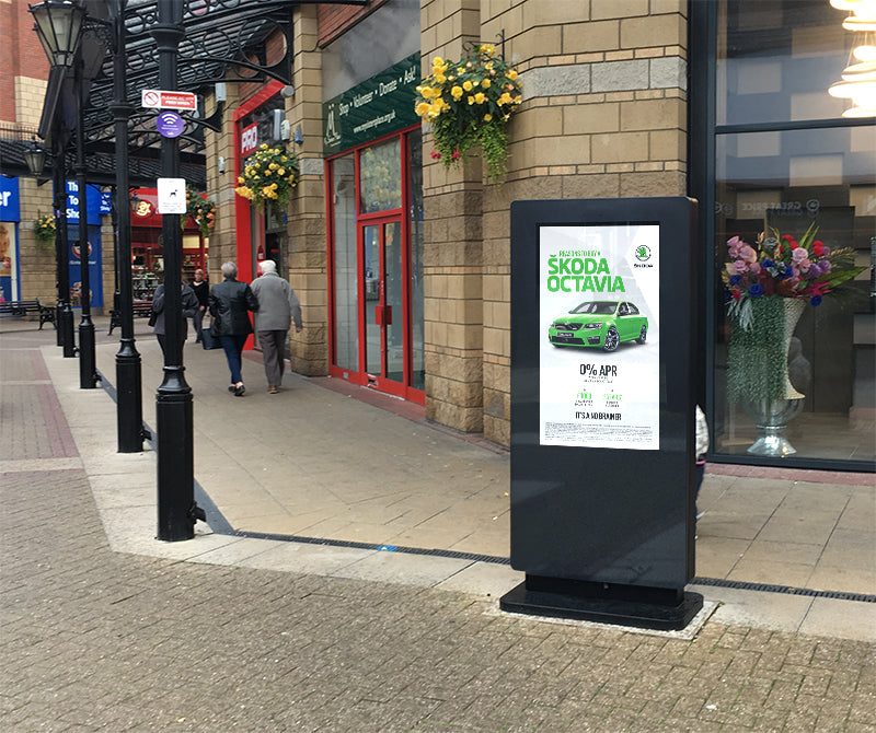 Outdoor Freestanding Digital Posters
