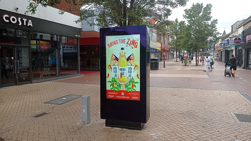 Outdoor Freestanding Digital Posters