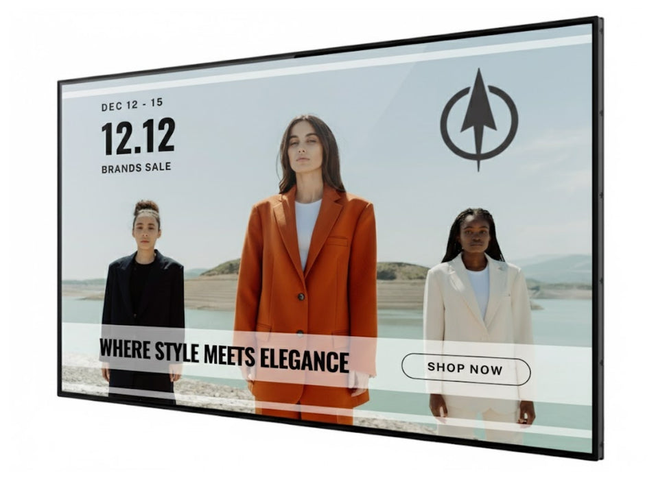 Professional Commercial Display - Digital Signage Monitor