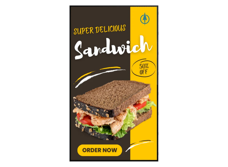 Professional Commercial Display - Digital Signage Monitor