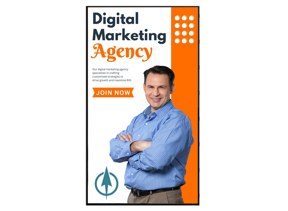 Professional Commercial Display - Digital Signage Monitor