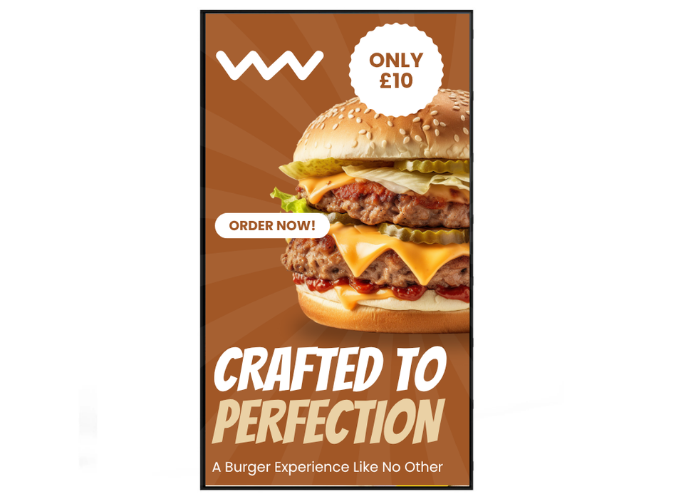 Professional Commercial Display - Signage Monitor