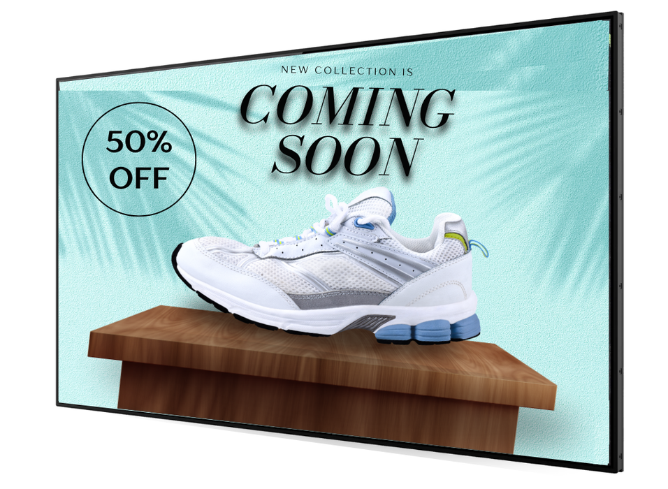 Professional Commercial Display - Signage Monitor