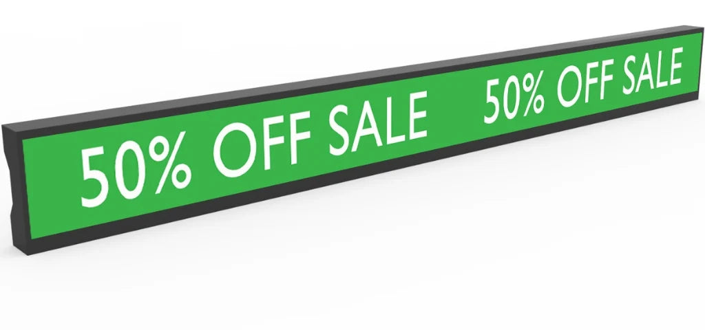 23” Shelf Edge Touch Displays For Advertising