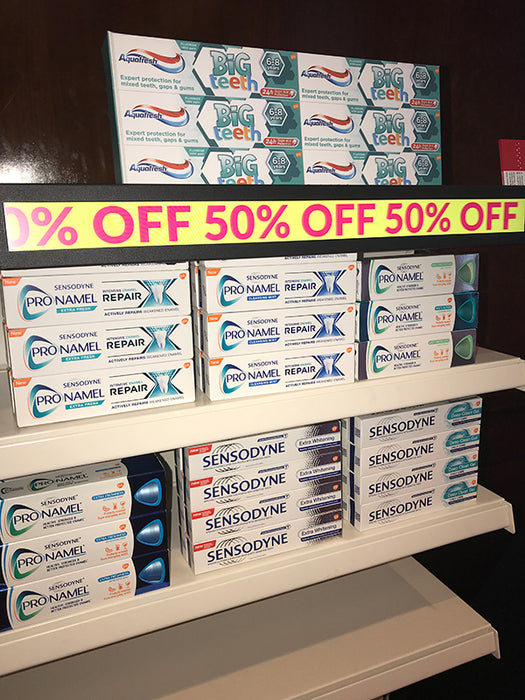 23” Shelf Edge Touch Displays For Advertising