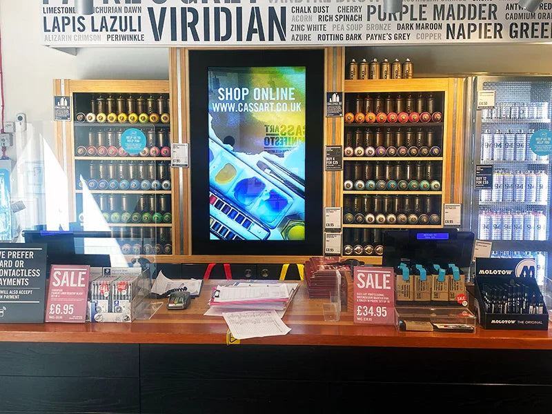 Slimline Pro Android Advertising Displays