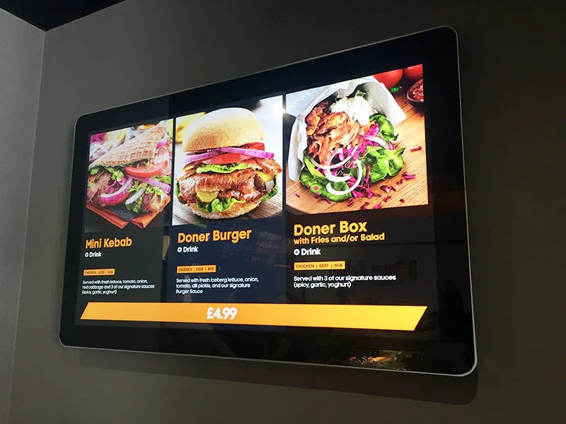 Slimline Pro Android Advertising Displays