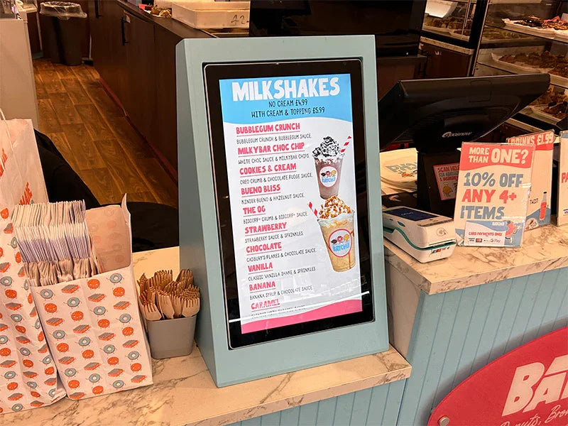 Slimline Pro Android Advertising Displays