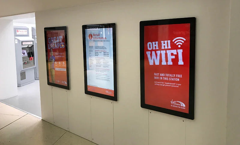 Slimline Pro Android Advertising Displays