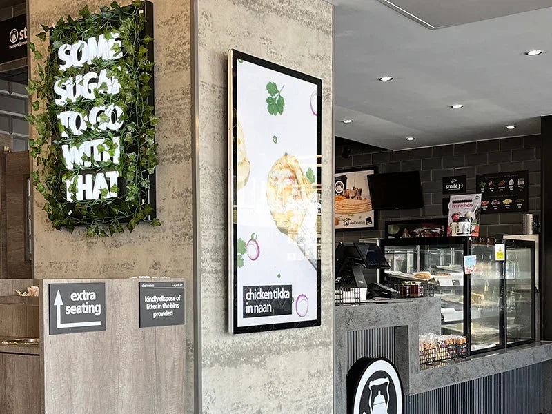 Slimline Pro Android Advertising Displays