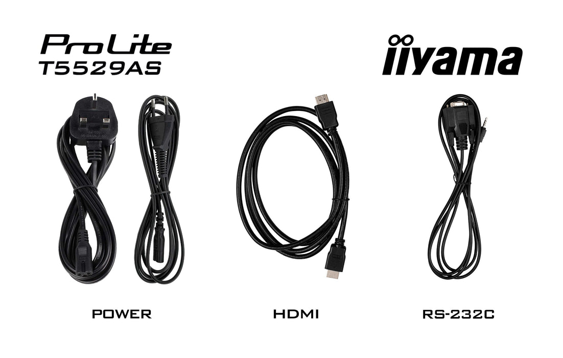 iiyama ProLite T5529AS-B1AG 55″ 4K PCAP Interactive Display with Android OS