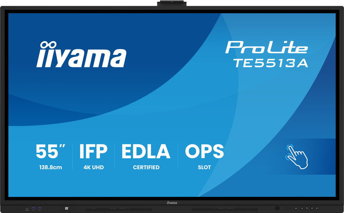 iiyama TE5513A-B1AG 55″ 4K UHD Google EDLA Interactive Display