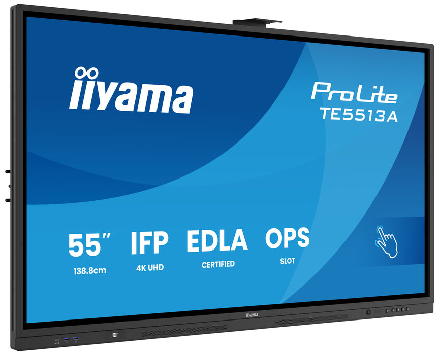 iiyama TE5513A-B1AG 55″ 4K UHD Google EDLA Interactive Display