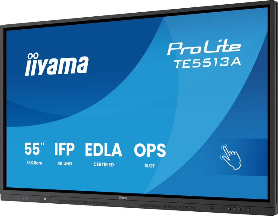 iiyama TE5513A-B1AG 55″ 4K UHD Google EDLA Interactive Display