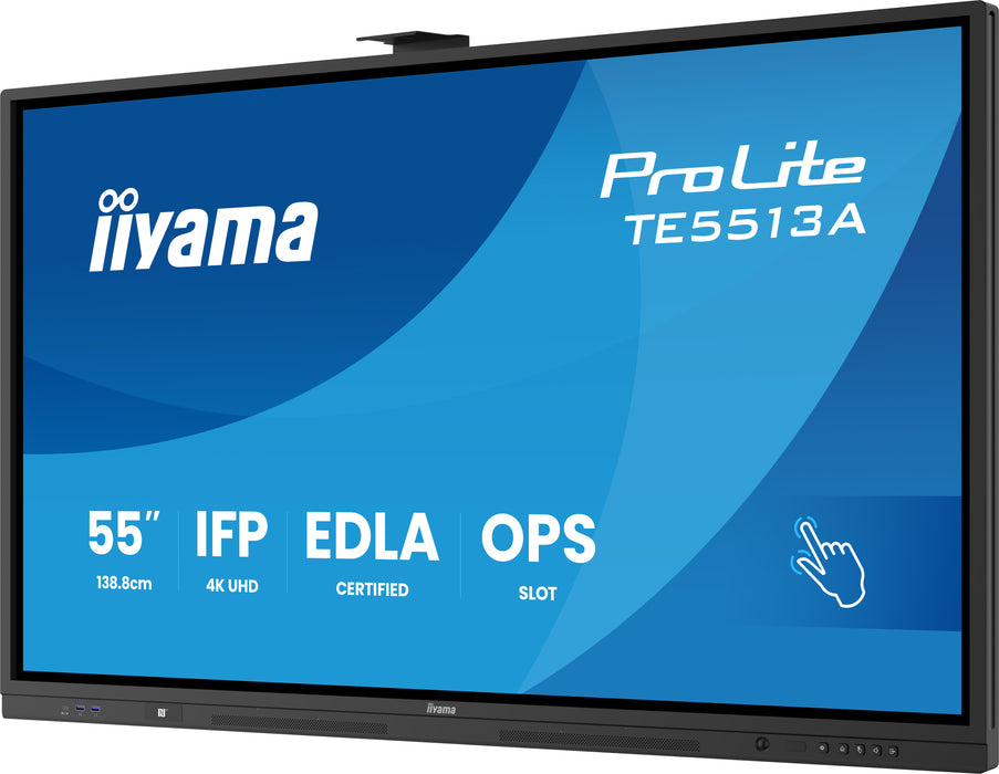 iiyama TE5513A-B1AG 55″ 4K UHD Google EDLA Interactive Display