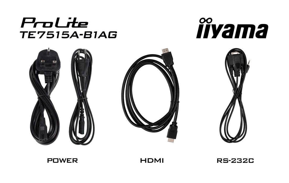 iiyama TE7515A-B1AG 75″ 4K UHD Interactive Touch Display