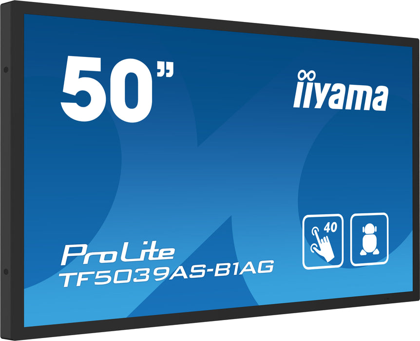 iiyama ProLite TF5039AS-B1AG 50″ 4K UHD 24/7 Touch Display