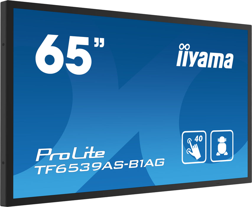 iiyama ProLite TF6539AS-B1AG 65″ Full HD PCAP Touch Display