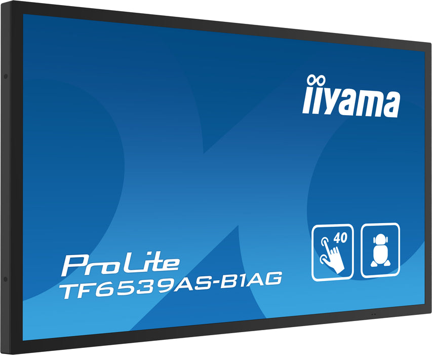 iiyama ProLite TF6539AS-B1AG 65″ Full HD PCAP Touch Display