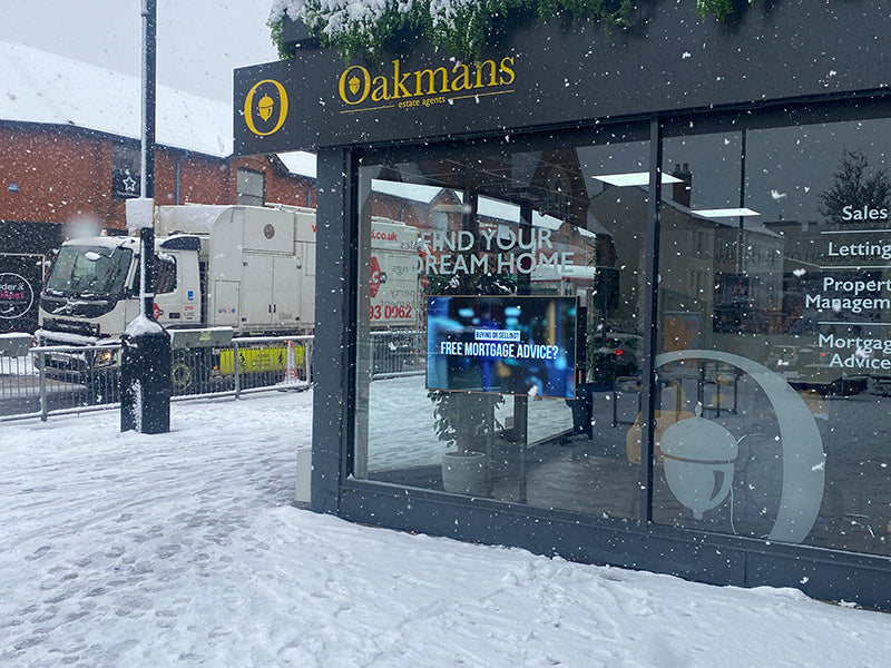 Ultra High Brightness Window Displays – 3,500cd/m² (43" - 75")