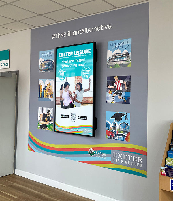 Ultra High Brightness Window Displays – 3,500cd/m² (43" - 75")