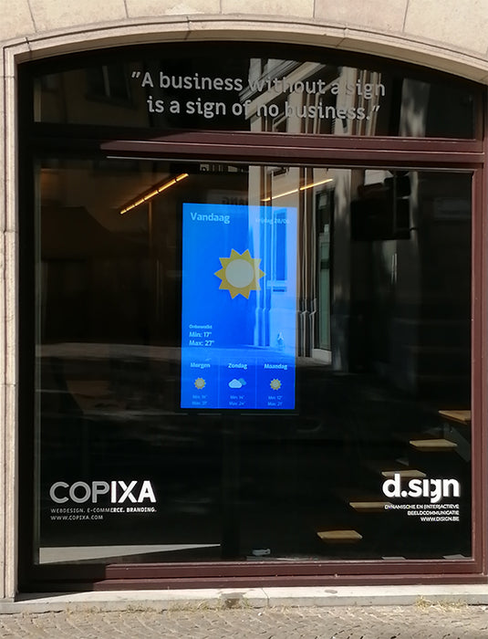 Ultra High Brightness Window Displays – 3,500cd/m² (43" - 75")