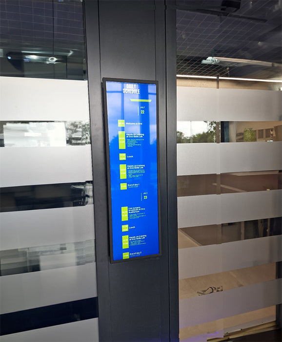 78" Ultra-Wide Stretched Bar Monitors