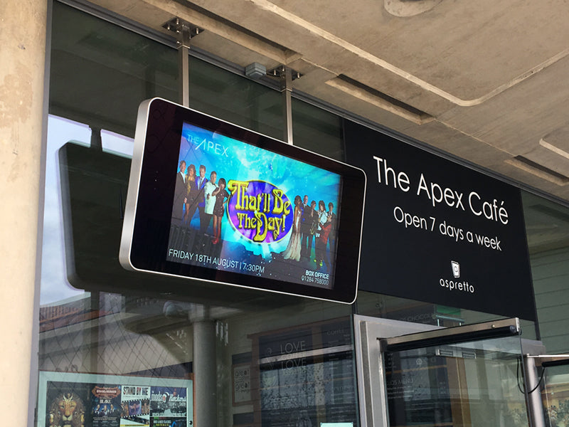 Wall-mounted Outdoor Digital Advertising Displays