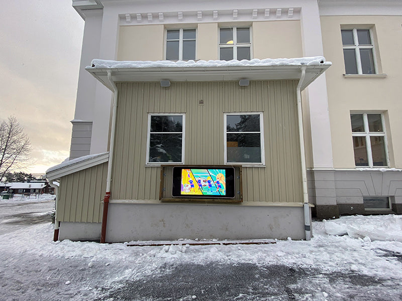Wall-mounted Outdoor Digital Advertising Displays