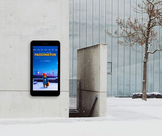 Wall-mounted Outdoor Digital Advertising Displays